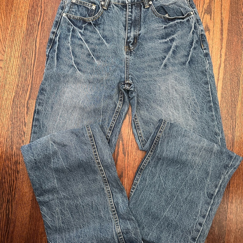 Undeveloped Blue Denim Jeans